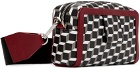 Pierre Hardy Black & Burgundy Cube Box Bag