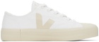 VEJA White Wata II Low Canvas Sneakers