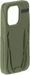 Urban Sophistication Green 'The Kick' iPhone 14 Pro Max Case