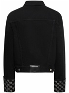 ALEXANDER WANG - Embellished Cotton Straight Jacket