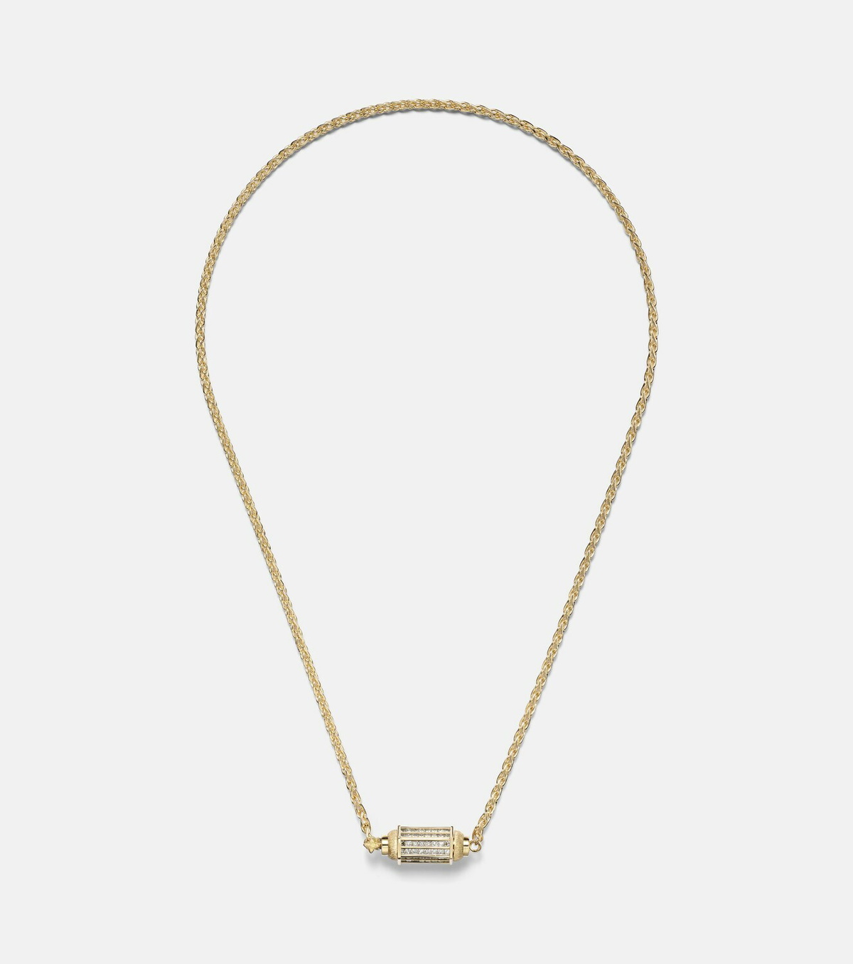 Marie Lichtenberg 18kt gold (750/1000) necklace with diamonds