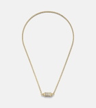Marie Lichtenberg 18kt gold (750/1000) necklace with diamonds