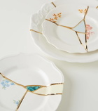 Seletti Kintsugi dessert plate by Marcantonio Raimondi Malerba