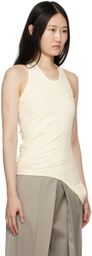 LOW CLASSIC Yellow Cutout Tank Top