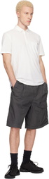 C.P. Company Gray Micro-Reps Boxy Lens Shorts