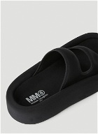 MM6 Maison Margiela - Twin Strap Slides in Black