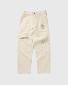 Adish Shabaket Seid Canvas Utlity Pants White - Mens - Casual Pants