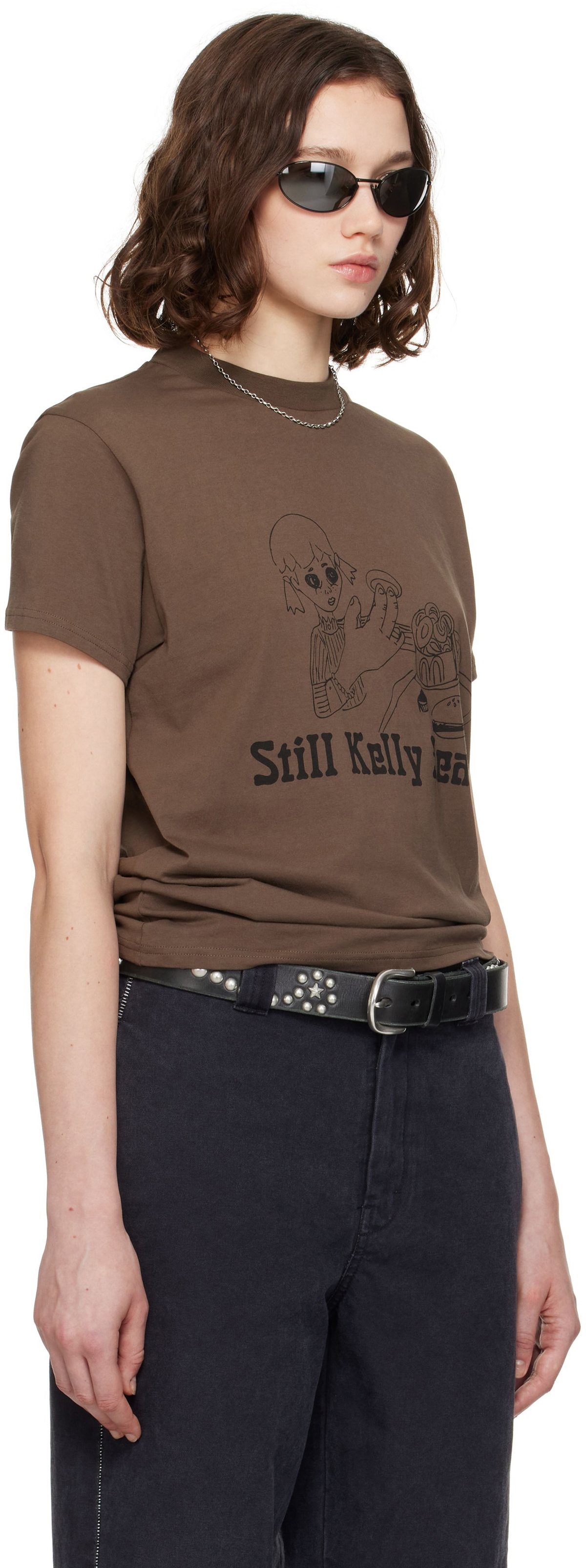 Still Kelly Brown 'SK Jeans' Baby T-shirt
