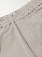 Barena - Tosador Straight-Leg Cotton-Blend Twill Trousers - Neutrals