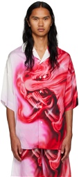 Gerrit Jacob Pink Printed Shirt