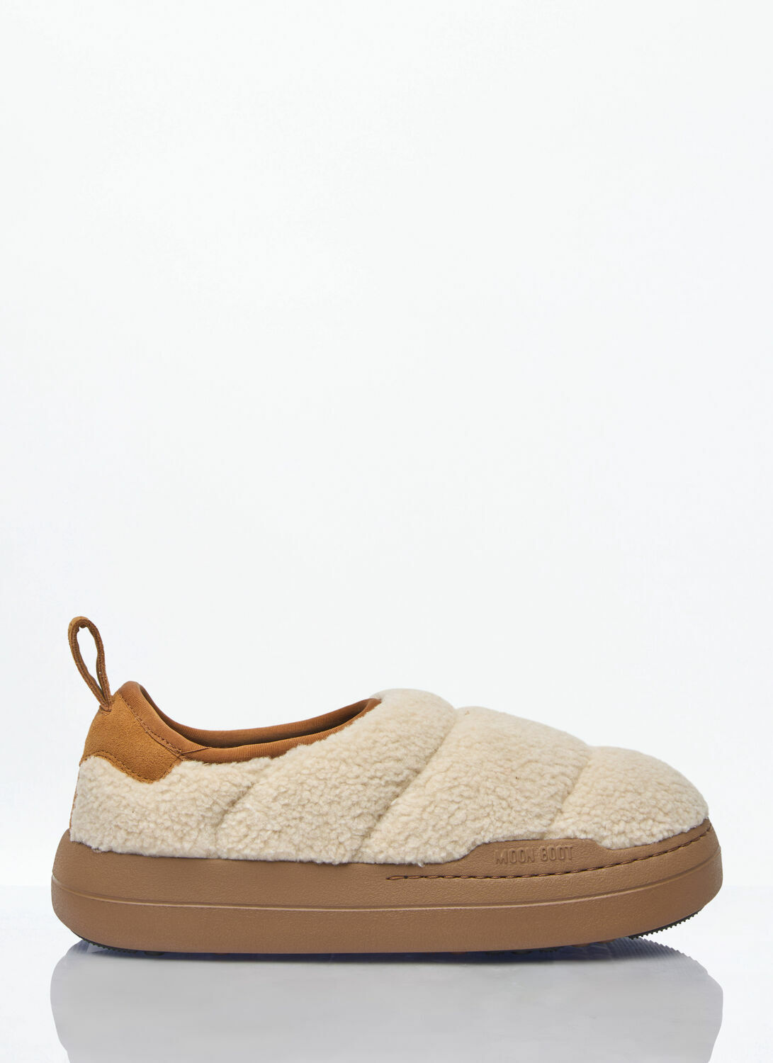 Moon Boot Park Puffer Fleece Slip-On Shoes