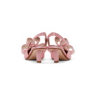 Marc Jacobs Pink Satin Bow Slingback Heels