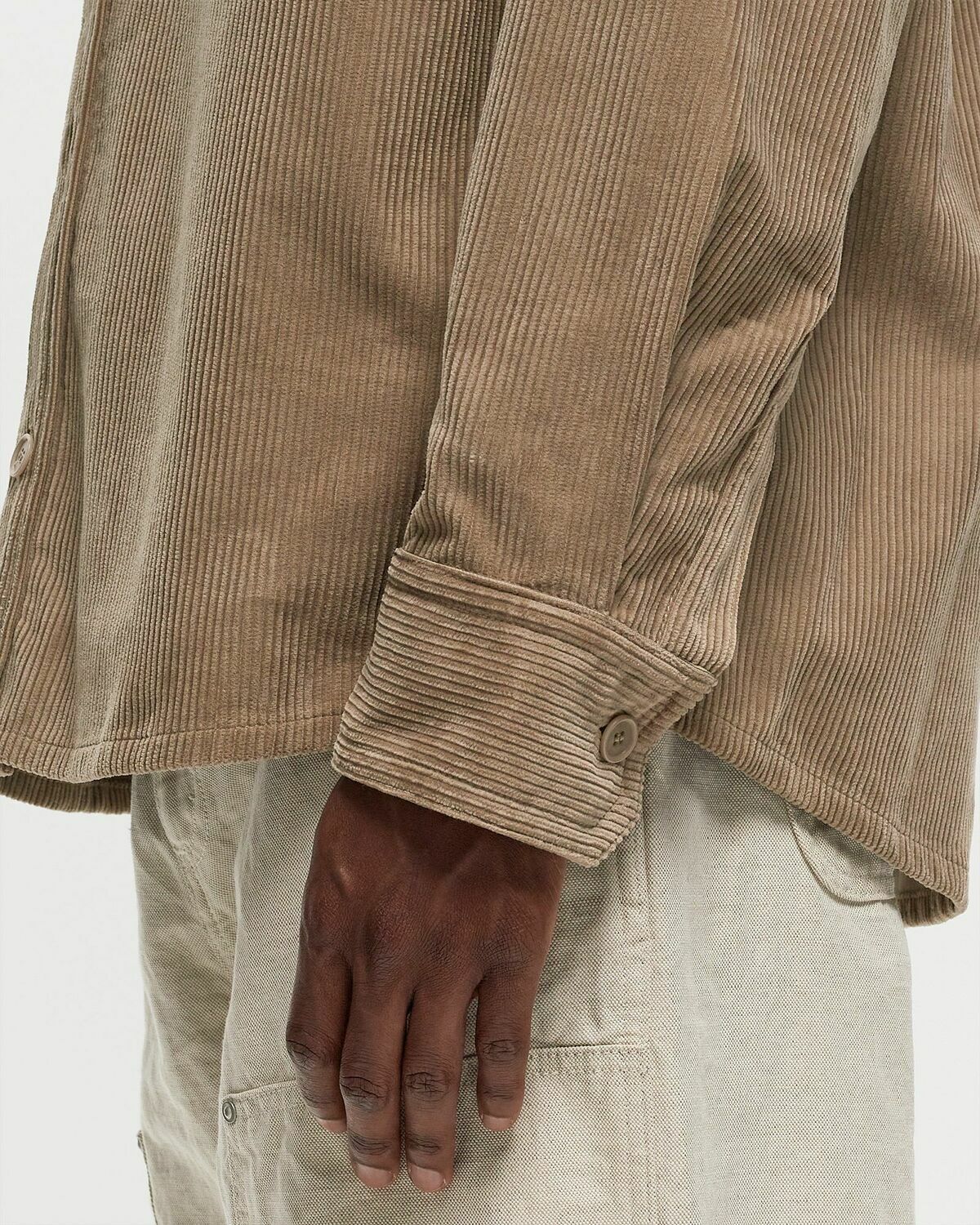 A.P.C. Surchemise Bobby Beige Longsleeves