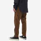 orSlow Men's New Yorker Stretch Corduroy Pant in Brown