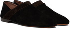 Wales Bonner Black Flat Loafers