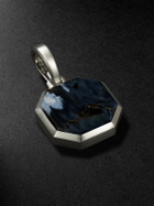 David Yurman - Sterling Silver Pietersite Pendant