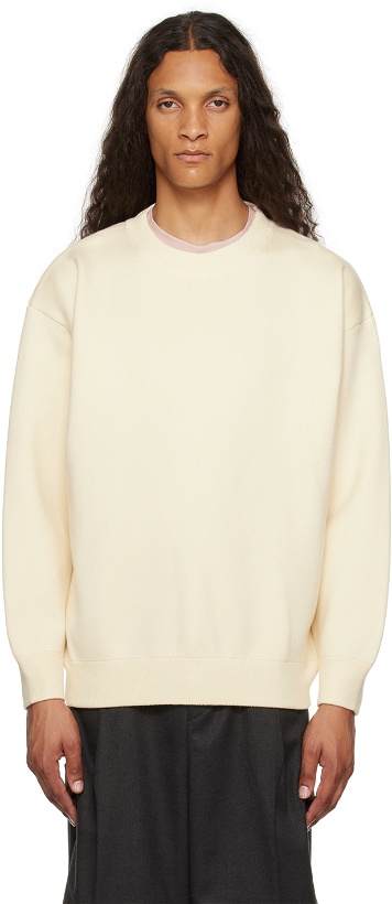 Photo: The Frankie Shop Off-White Arne Sweater