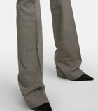 Altuzarra - Serge checked wool bootcut pants