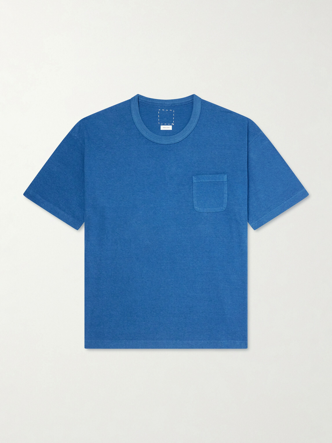 Visvim - Jumbo Cotton-Jersey T-Shirt - Blue