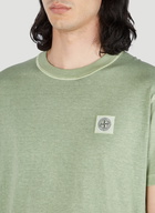 Stone Island - Compass Patch T-Shirt in Green