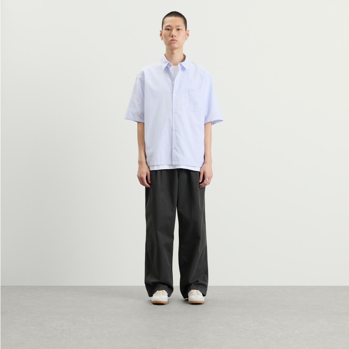END. Men's Hang Shirt in Sky Blue