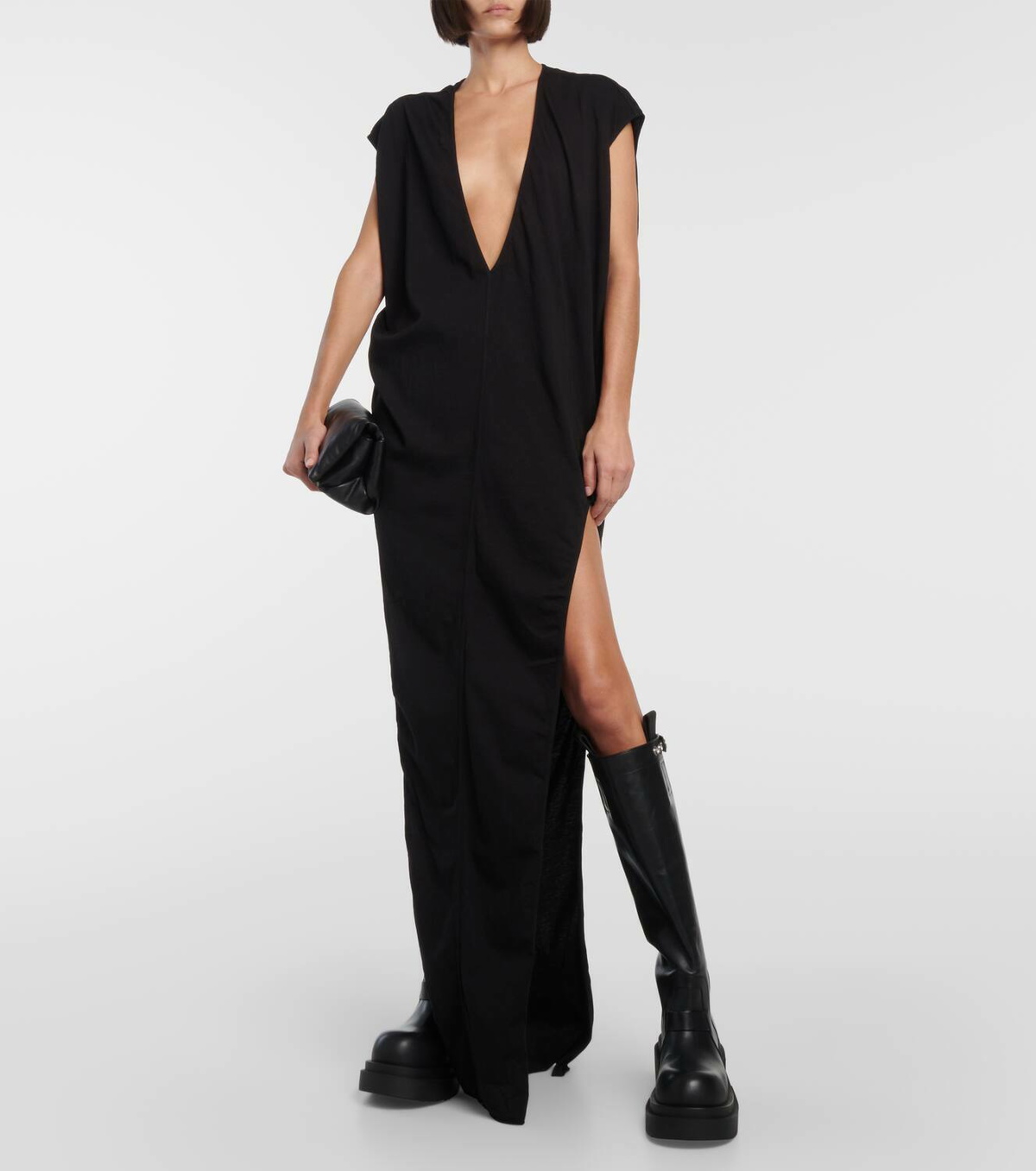 Rick Owens Cotton jersey maxi dress Rick Owens