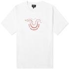 A.P.C. Men's CNY Fire T-Shirt in White