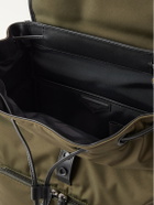 Montblanc - Panorama Leather-Trimmed Shell Backpack