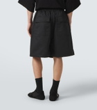 Rick Owens Faun faille Bermuda shorts