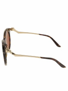Cartier Eyewear Round Semi- Cat-eye Sunglasses