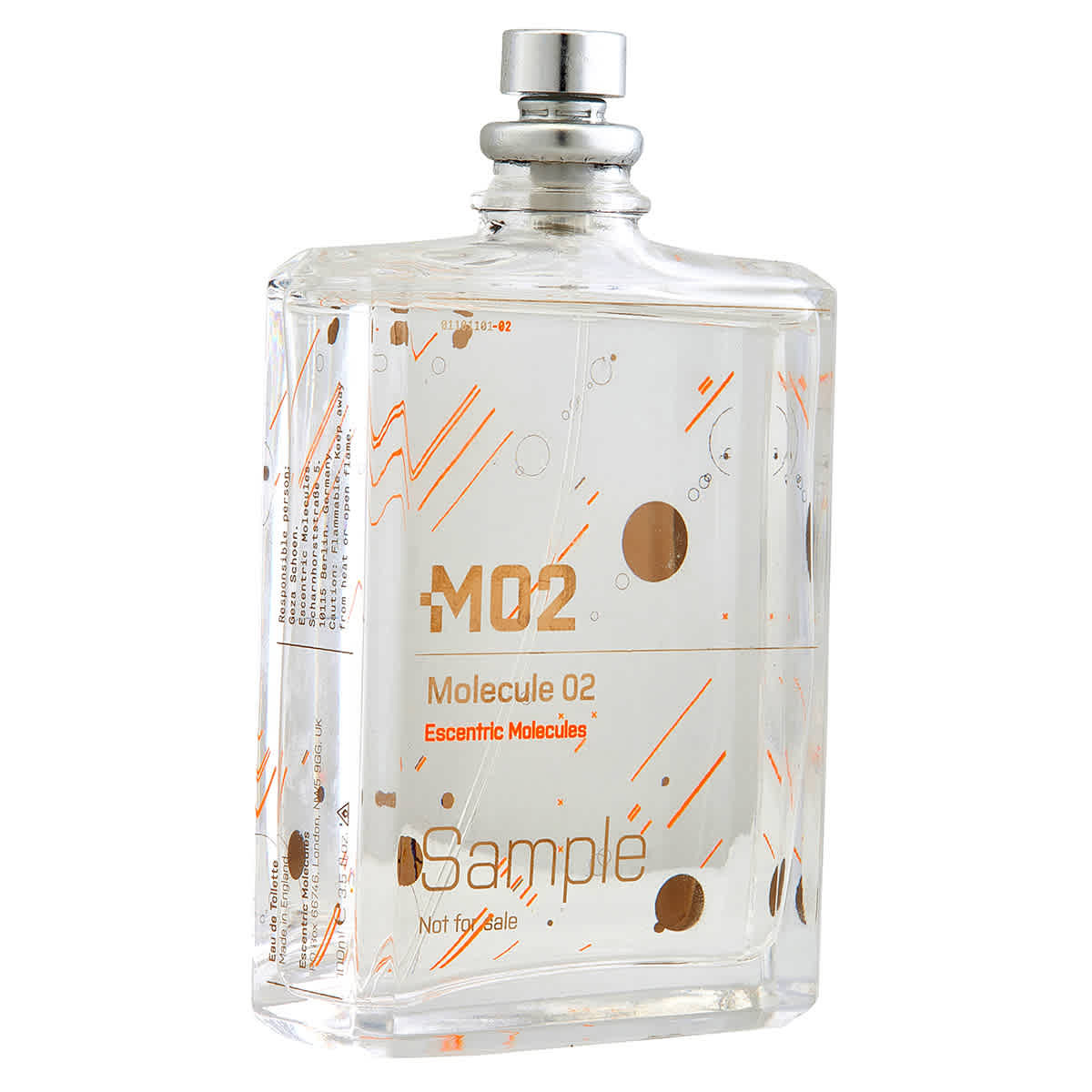 Escentric Molecule Unisex Molecule 02 EDT Spray 3.38 oz (Tester) Fragrances 0005462374853