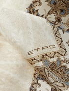 Etro - Printed Silk-Twill Pocket Square