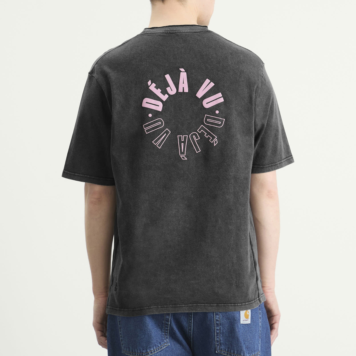 ACMH by Magic Castles Men's Deja Vu T-Shirt in Vintage Black