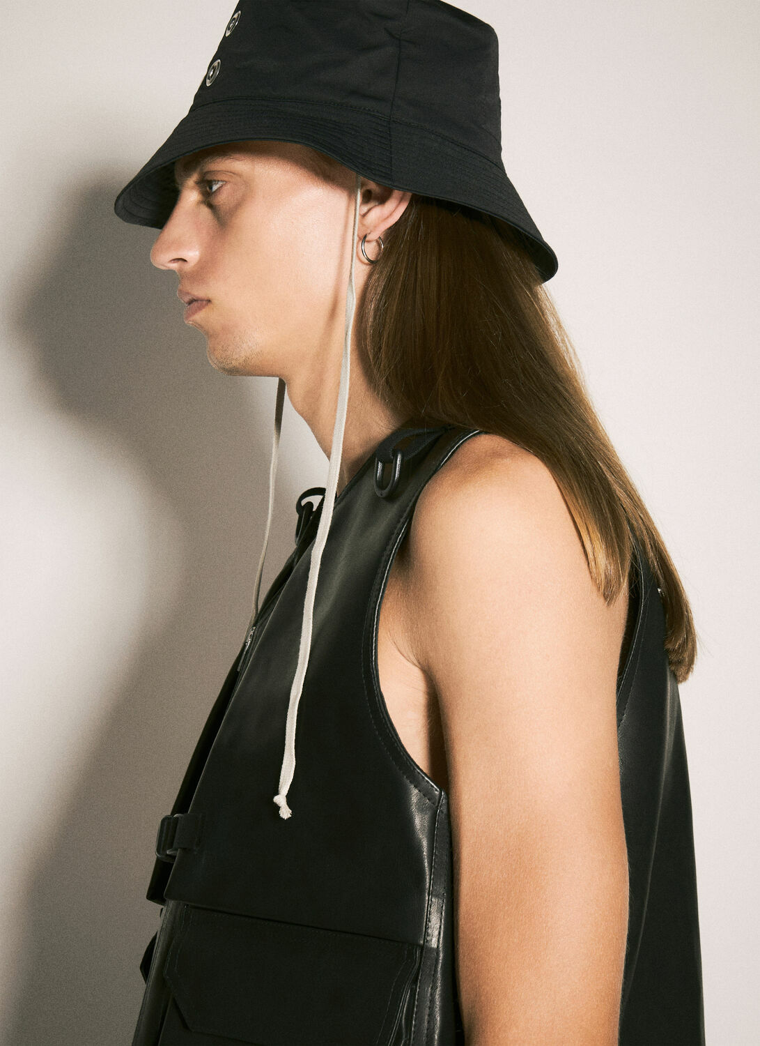 Rick Owens DRKSHDW Eyelets Bucket Hat