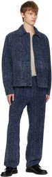 Craig Green Navy Towel Denim Jacket