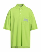Acne Studios Mens Polo shirt Light in Green