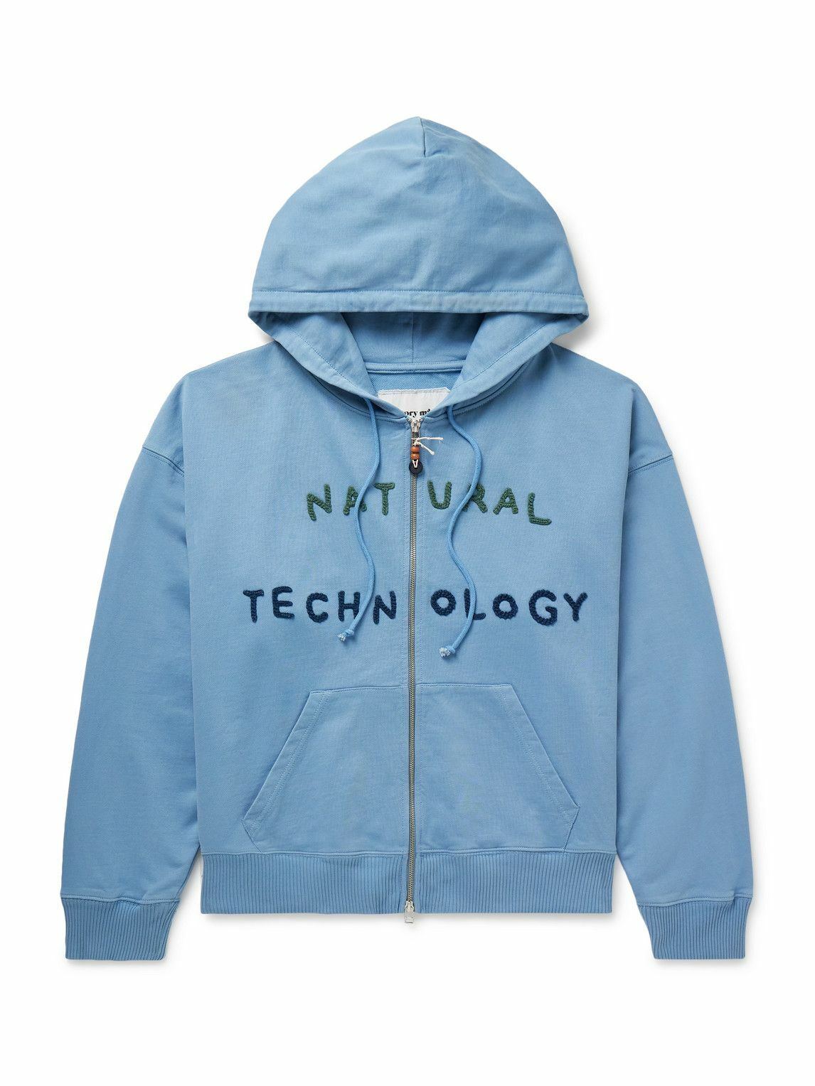 Story mfg. Brown Geo Hoodie Story Mfg.