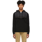 Canada Goose Black Down Hybridge Anorak Sweater