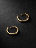 HOORSENBUHS - Gold Diamond Hoop Earrings