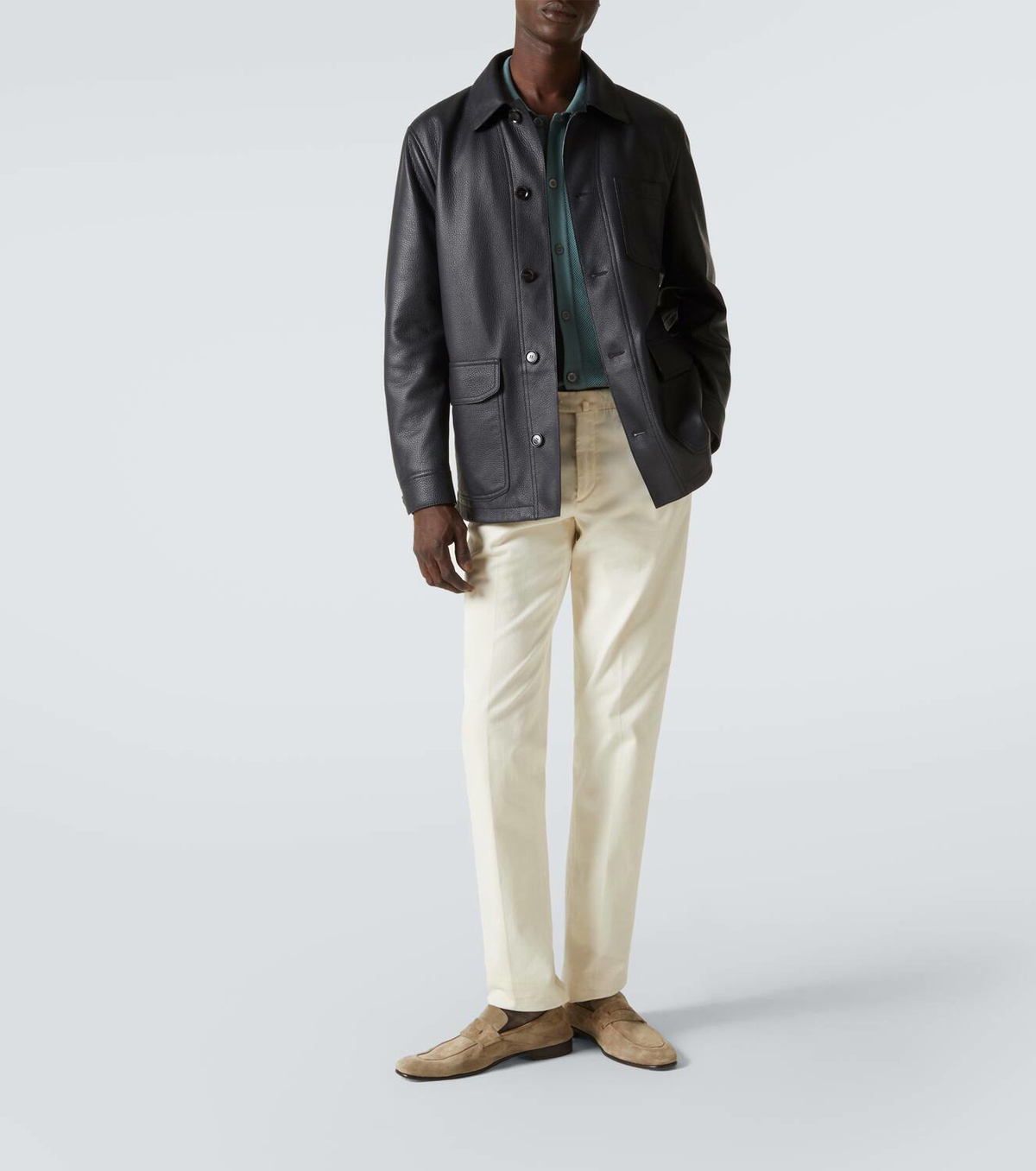 Brioni Leather jacket