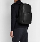 Ermenegildo Zegna - Stuoia Leather Backpack - Black