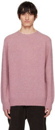 YMC Pink Suedehead Sweater