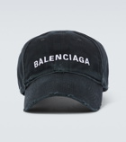 Balenciaga Logo cotton baseball cap