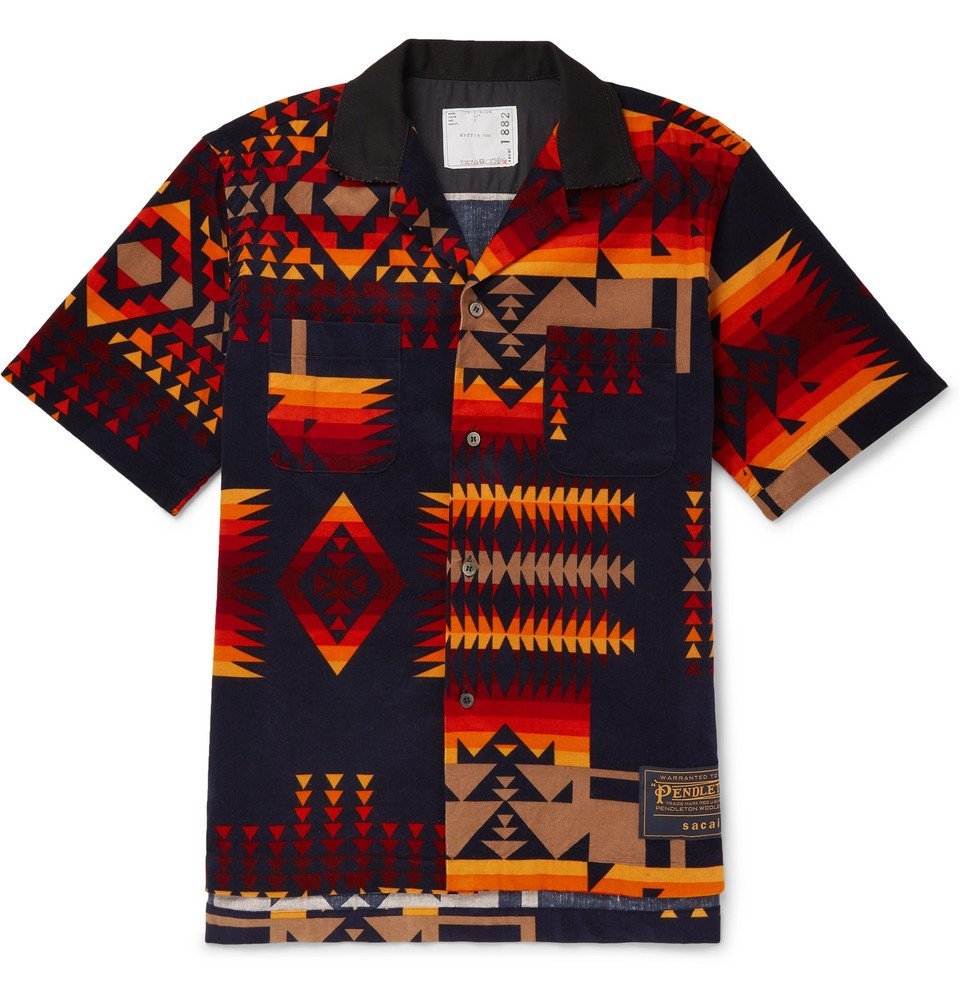 sacai × PENDLETON 19ss 半袖シャツ サカイ ペンドルトン - シャツ