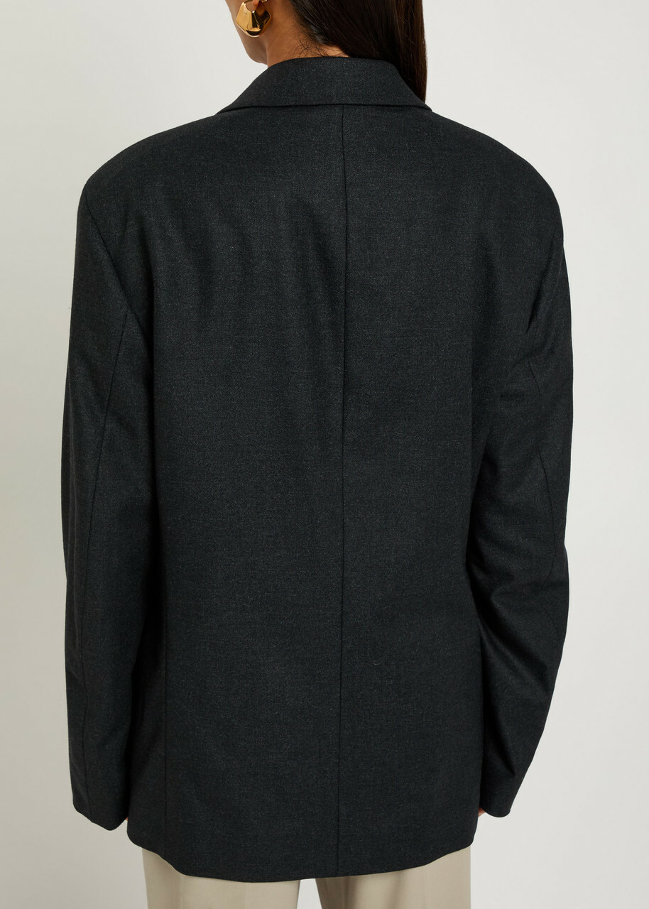Lemaire Cashmere-blend Blazer Anthracite