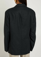 Lemaire Cashmere-blend Blazer Anthracite