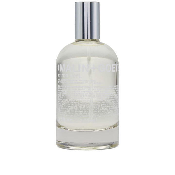 Photo: Malin + Goetz Citron Vert Eau de Toilette