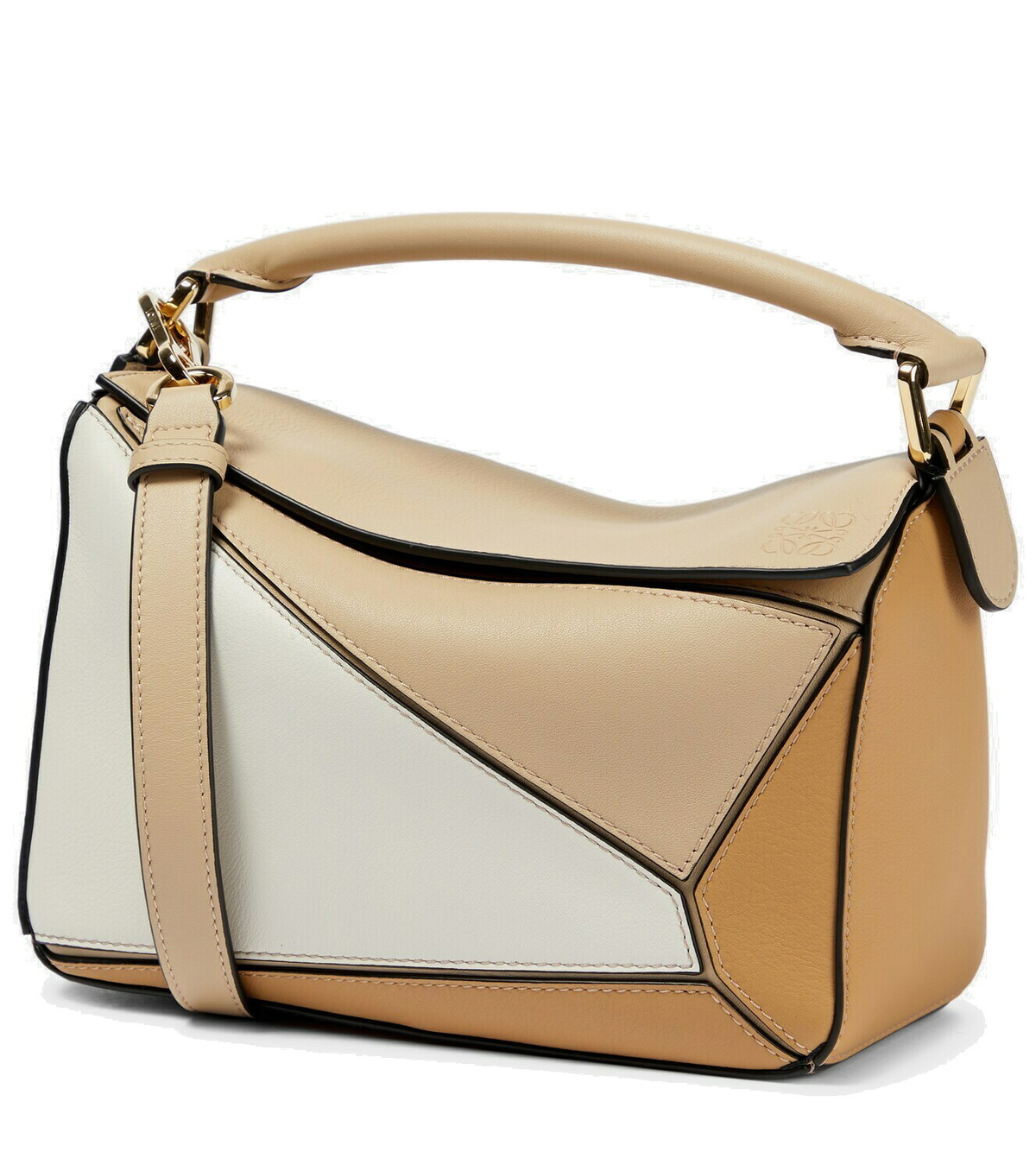 Loewe - Puzzle Small leather shoulder bag Loewe