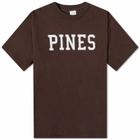 Quiet Golf Men's Pines T-Shirt in Brown