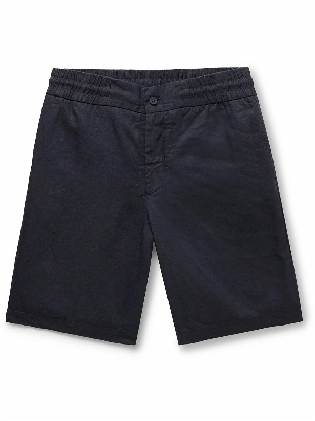 Photo: Orlebar Brown - Cornell Slim-Fit Linen Shorts - Blue
